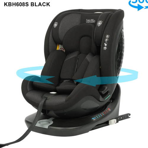 صندلی ماشین چرخشی کیدیلو مدل KBH608S مشکی
